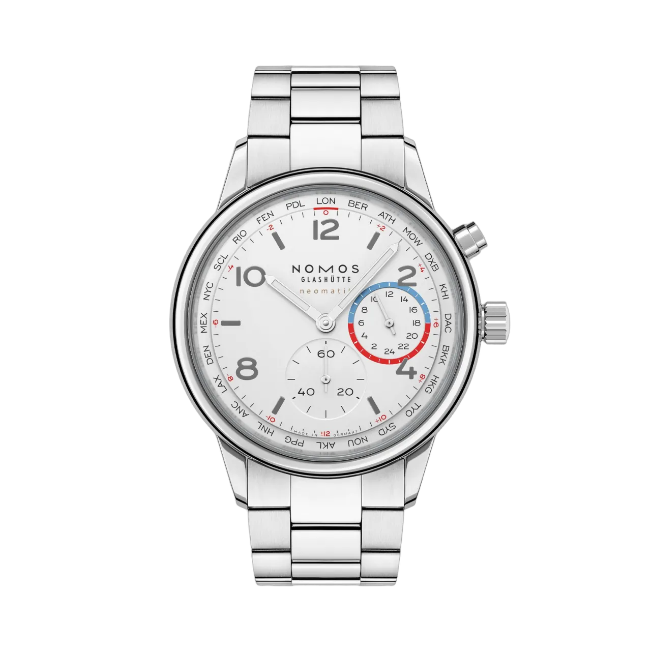 NOMOS Glashütte Club Sport Neomatik Worldtimer 792SB
