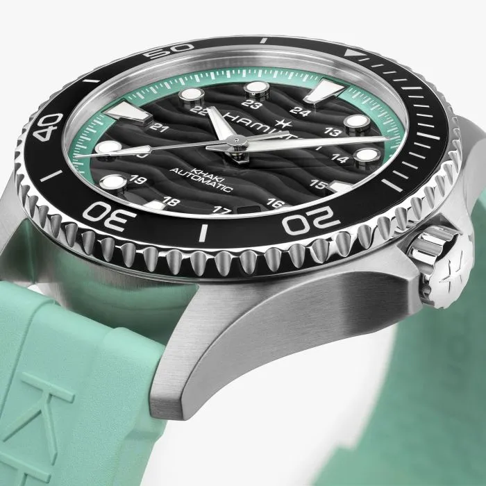 Hamilton Khaki Navy Scuba Otomatik Siyah H82415331 detay görseli 3