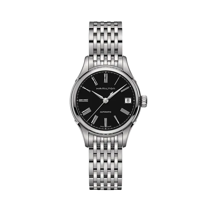 Hamilton American Classic Valiant Auto Otomatik Siyah H39415134